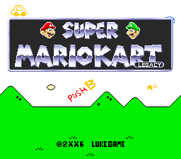 Super Mario Kart Legacy (Super Nintendo) Romhack